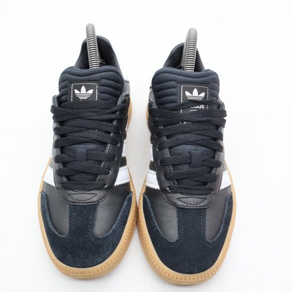 Adidas Samba XLG J Youth 4.5 Women's 5.5 Athletic Sneakers Leather Black White - Picture 2 of 9